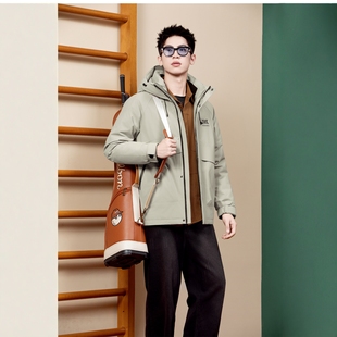 2025新款 脱卸派克休闲羽绒服旧翻新改造定做改非九半成品衣壳 男士