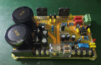 3886+5532+保护电源lm3886主可装