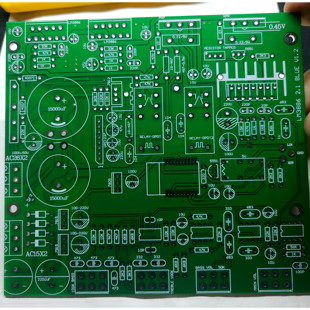 LM3886 分立级低音炮2.1  蓝牙 带前级 功放板