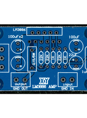 【原创 特价】HIFI高保真LM3886TF功放板 可并联 PCB空板散件成品