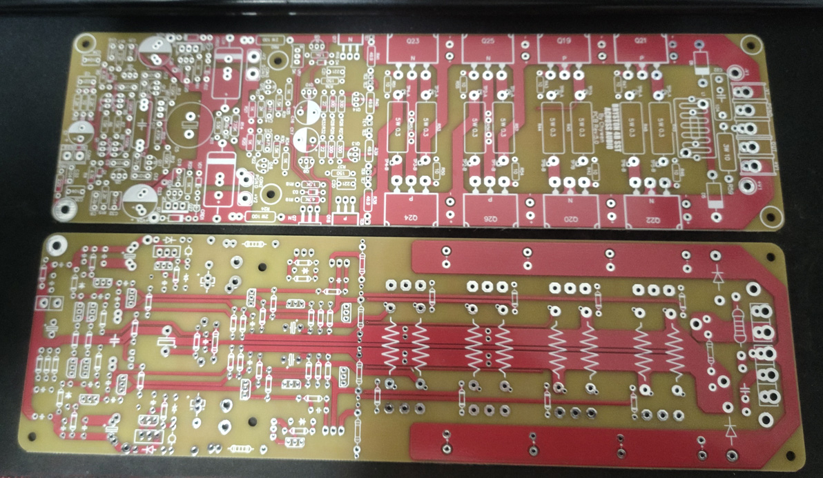 纯后级功放板线路板空板