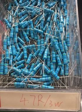 3W/4.7R  10R  100R 56R39R 2K2 2K4 22K 1K 1元2个色环电阻