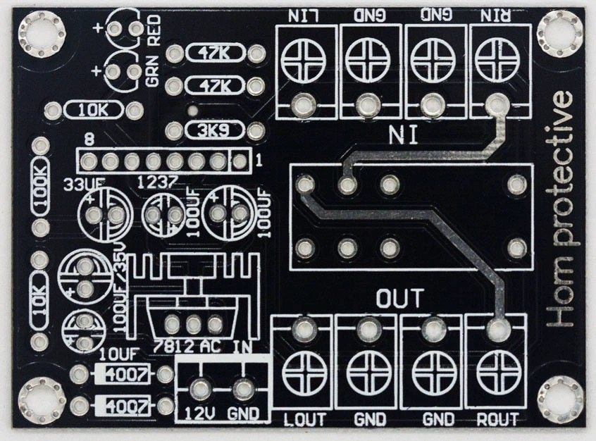 喇叭保护板 成品板2.0欧姆龙继电器保护板银触点喇叭保护板,电子元器件市场,PCB电路板/印刷线路板,淘宝优惠券,粉丝福利购,淘宝优惠卷