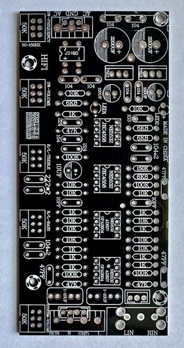 五个旋钮  NE5532音调板2.1声道功放前级前置板 PCB空板