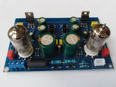 发烧级6J1电子管LM1875功放HIFI音响真空管胆机放大器胆石空板