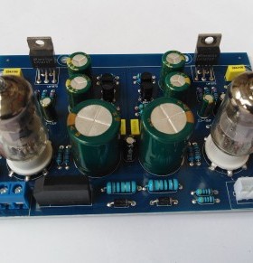 发烧级6J1电子管LM1875功放HIFI音响真空管胆机放大器胆石空板