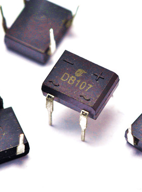 DB107 整流桥堆 全桥 扁桥 1A/1000V