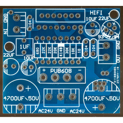 单声道整流电路后级功放