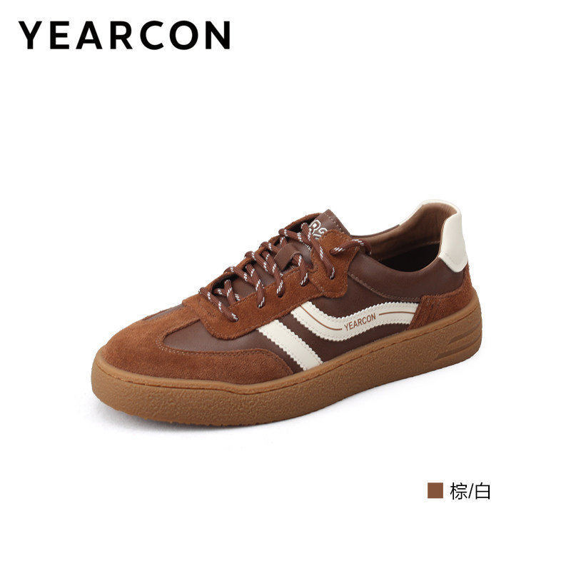 2025意尔康男鞋秋季新款时尚百搭休闲鞋潮流板鞋青年运动鞋57687A