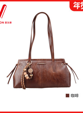 意尔康女包2025冬季新款时尚简约百搭通勤单肩包腋下女包58Y26115