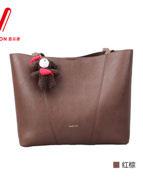 意尔康时尚女包2025冬季新款法式通勤气质大容量托特包57Y28231