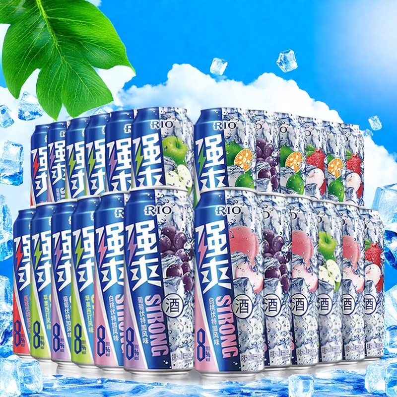 三得利RIO强爽8度500ml鸡尾酒