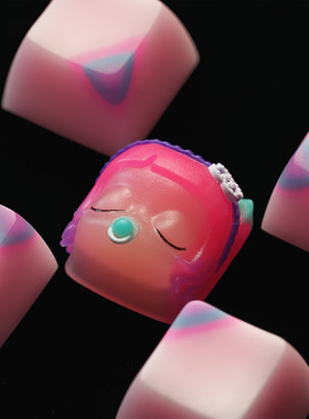 个性树脂键帽机械键盘键帽