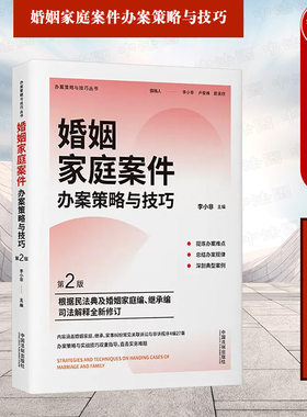 婚姻家庭案件办案策略技巧第2版