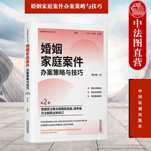 婚姻家庭案件办案策略技巧第2版
