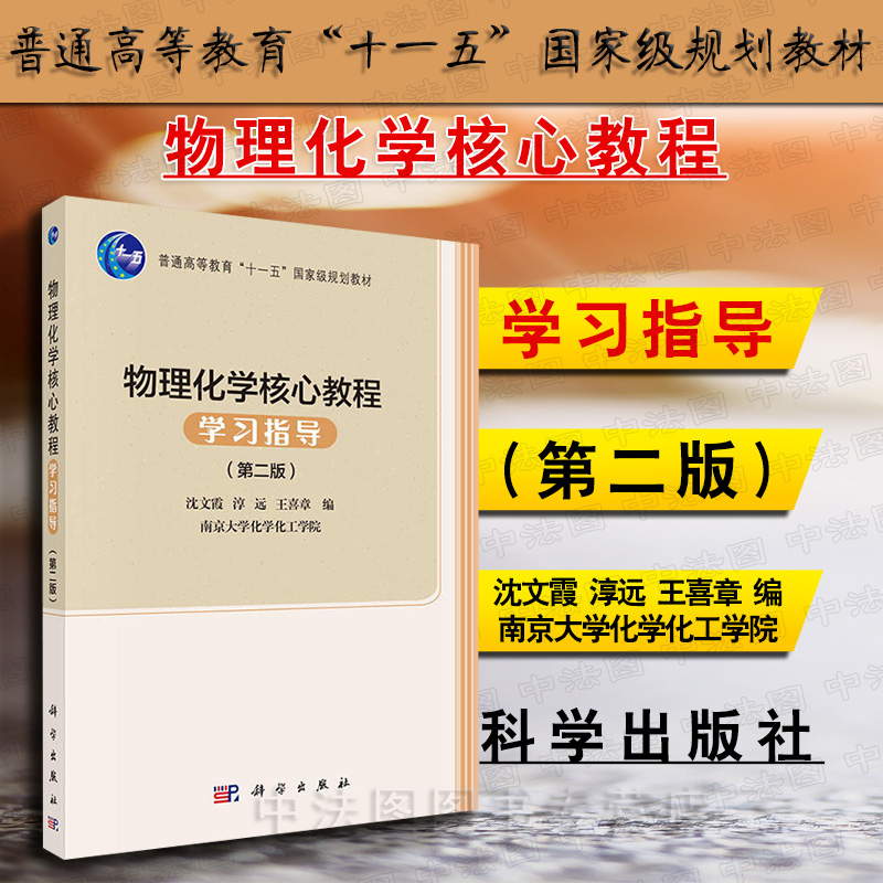 物理化学核心教程学习指导 第二版 沈文霞