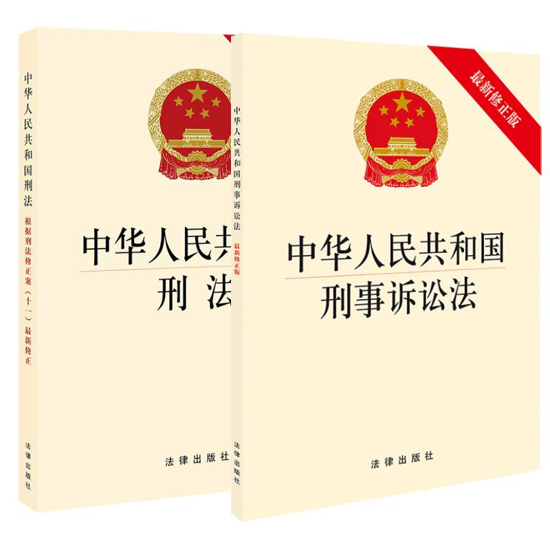 2本套 刑法刑事诉讼法律法规法条单行本