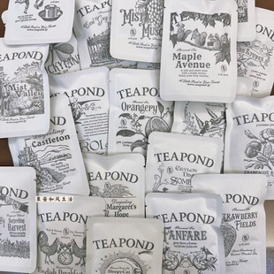 日本代购敲可爱茶包人气单口味tea for two袋泡茶小众网红TeaPond