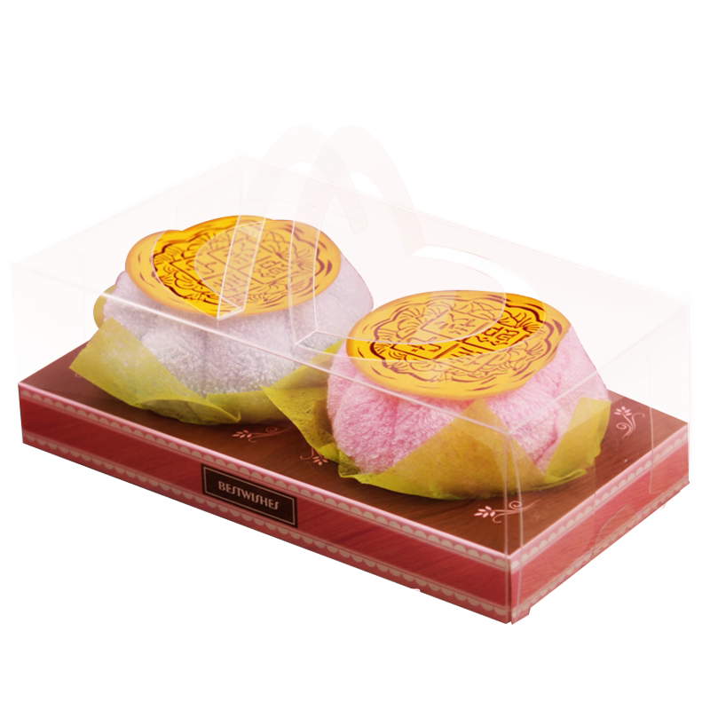 月饼蛋糕毛巾实用朋友中秋节礼物