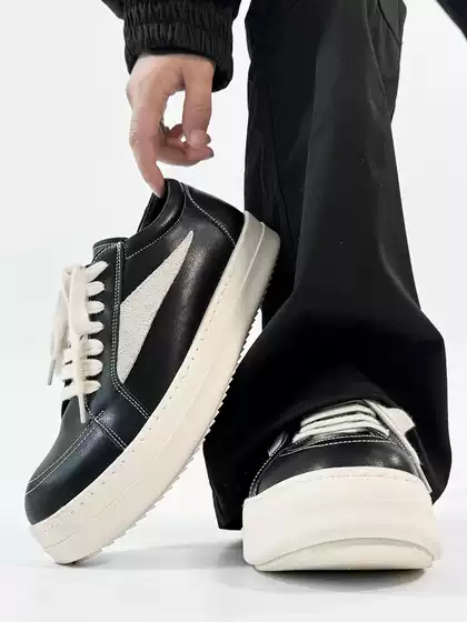 American style clean fit ro inverted triangle board shoes for men, trendy casual German training shoes for couples, upturned heads, minimalist derby shoes for women