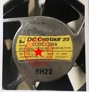 原装 CUDC12B4 日本进口SERVO铝框进口风扇 Centaur25 DC12V
