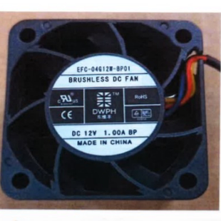 EFC-04G12W-BP01 12V 1.00A 4线  大风量原装正品轴流风扇