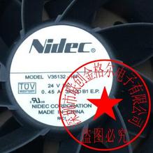 V35132-16F 24V 0.45A 原装正品日本nidec 8cm轴流风扇变频器风扇