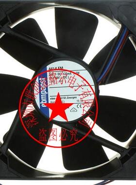 原装正品德国进口 712F/2M DC12V 90MA 1.1W 3线 设备风扇