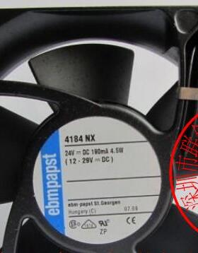 TYP 4184NX 4184NXH原装正品德国ebmpapst 24V 4.5W 铝框进口风扇