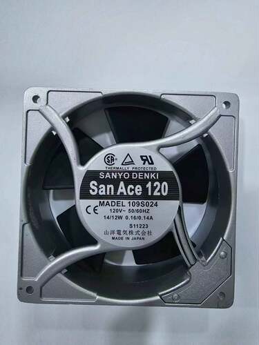 109S024 AC120V 14W 原装正品日本进口铝框设备风扇