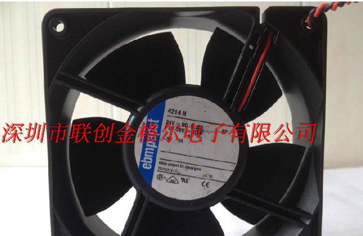 原装正品ebmpapst 4214H 24V 5.3W 120*120*38MM高端设备轴流风扇