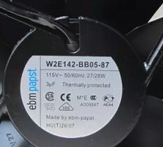 W2E142-BB05-87 115V 27/28W 原装正品德国耐高温设备进口风扇