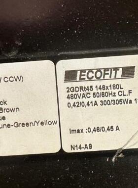 4GDS25 146*180L 230V 2GDRT45 146*180L480V 原装法国ECOFIT风机