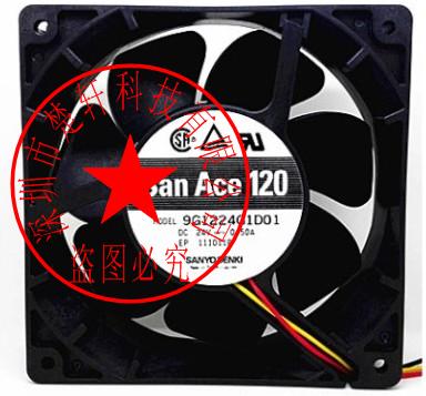 San Ace120 9G1224G1D01 DC24V 0.50A原装正品日本三洋SANYO风扇 电脑硬件/显示器/电脑周边 散热器/风扇 原图主图