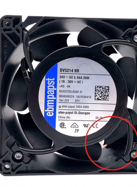 DV5214/2N 24V 825mA19.8W 原装德国 127*127*38进口风扇