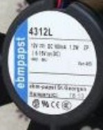 MULTIFAN 4312L 4312 12VDC100MA1.2W 原装德国 设备风扇