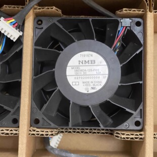 原装正品 NMB 803812V 5.0A 8CM机箱散热风扇08038DA-12S-FWE