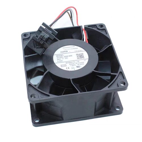 NMB 3115RL-05W-B66 24V 0.50A 8038 ACS880变频器散热风扇