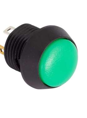 EOZ FL12LG5 EOZ 照明按钮开关瞬时面板安装 12mm SPST 切口 绿色