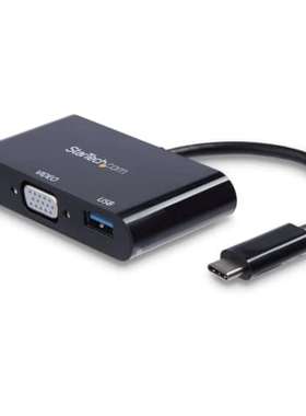 Startech CDP2VGAUACP 星科 带VGA的USB-C扩展坞 - 1个USB接口 US