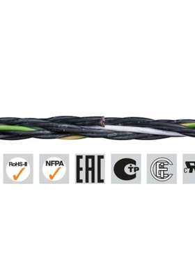Igus CF130.05.07.UL (100m 伊格斯链Flex CF130UL控制电缆 7芯 0