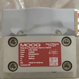 MOOG穆格伺服阀