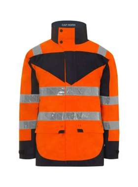 T2S VESTECAPHO3OM3L T2S 帽角 橙色中性高可视夹克 3XL