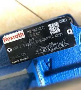 力士乐比例换向阀R900913446 4WRAEB6EA30-2X/G24N9K31/A1V电磁阀