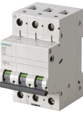 Siemens 5SL6310-7 西门子 SENTRON 5SL6 MCB 3P 10A Curve C 6 k