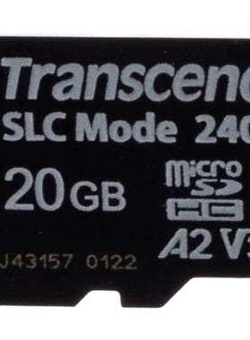 Transcend TS20GUSD240I 创见 20 GB 工业用 MicroSDXC Micro SD