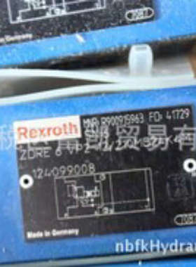 力士乐阀ZDREE6VP4-1X/210MG24N9K24F1M R901366630