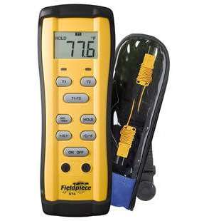 Fieldpiece ST4 双输入K型温度计 温差测量