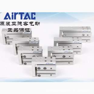 亚德客 侧轨型精密滑台气缸 HLH10X30S HLH10X40S AirTAC