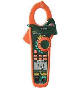 Extech EX623 5合1 AC/DC钳形表带红外温度计和NCV功能